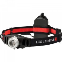 LED Lenser H3.2 - Stirnband-Taschenlampe - Schwarz - Rot...