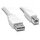 L-K5255.1,8 | EFB Elektronik USB2.0 Anschlusskabel A-B, St.-St., 1,8m, grau, Classic | K5255.1,8 | Zubehör