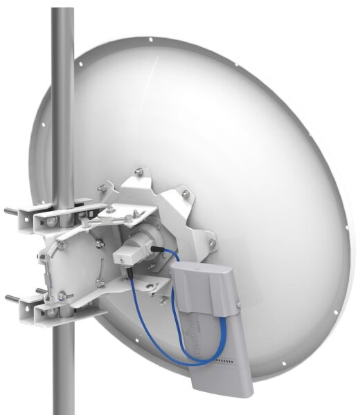 L-MTAD-5G-30D3-PA | MikroTik mANT30 PA - 30 dBi - 4.7 - 5.9 GHz - 50 Ohm - 2,5° - RP-SMA - Duale Polarisation | MTAD-5G-30D3-PA | Netzwerktechnik