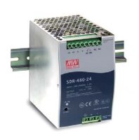 L-SDR-480-48 | Meanwell MEAN WELL SDR-480-48 - 90 - 264 V...