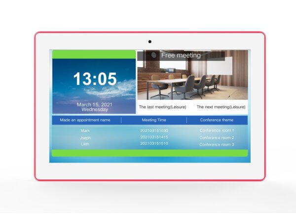 L-MT-15RK3399A10WPOE-NFC | ALLNET Meetingraum RGB LED Tablet 15 Zoll RK3288 weiß Android 8.1/10 und | MT-15RK3399A10WPOE-NFC | PC Systeme