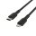 Belkin Lightning/USB-C Kabel  1m PVC, mfi zertifiziert, schwarz