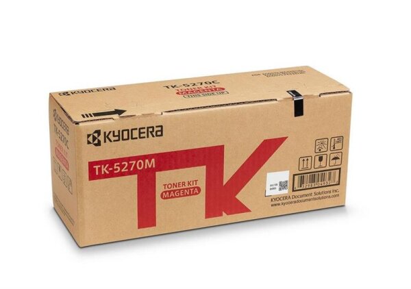 N-1T02TVBNL0 | Kyocera TK 5270M - Magenta - Original | 1T02TVBNL0 | Verbrauchsmaterial