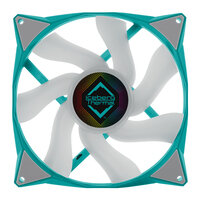 P-ICEGALE14A-D0A | Iceberg Thermal IceGALE ARGB - 140mm Teal | ICEGALE14A-D0A | PC Komponenten