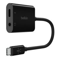 I-NPA004BTBK | Belkin RockStar 3.5mm Audio- und USB-C Ladeadap.schw. NPA004btBK - Audio/Multimedia | NPA004BTBK | Zubehör