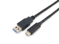 P-128344 | Equip USB Kabel 3.2 A -> C St/St 2.0m schwarz - Kabel - Digital/Daten | 128344 | Zubehör