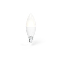 I-00176602 | Hama WLAN-LED Lampe E14 5.5 W ohne Hub für Sprach-/App-Steuerung Weiß | 00176602 | Elektro & Installation
