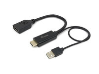 Equip HDMI Adapter Displayport St/Bu 0.15m 4K/60Hz sw -...