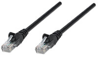 Intellinet Netzwerkkabel - Cat6 - U/UTP - CCA - Cat6-kompatibel - RJ45-Stecker/RJ45-Stecker - 5,0 m - schwarz - 5 m - Cat6 - U/UTP (UTP) - RJ-45 - RJ-45 - Schwarz