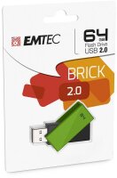 P-ECMMD64GC352 | EMTEC C350 Brick 2.0 - 64 GB - USB Typ-A...