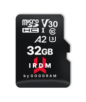 I-IR-M2AA-0320R12 | GoodRam Karta mSDXC GOODRAM 32GB IRDM UHS I U3 A2+ adapter | IR-M2AA-0320R12 | Verbrauchsmaterial