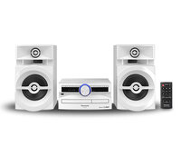 Panasonic SC-Ux104EG - Home-Audio-Minisystem - Weiß - 1 Deck(s) - 300 W - 2-Wege - 13 cm