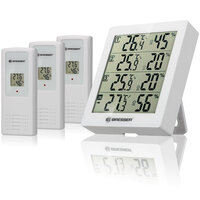 I-7000020GYE000 | Bresser Temeo Hygro Quadro - Thermo-Hygrometer - digital | 7000020GYE000 | Elektro & Installation