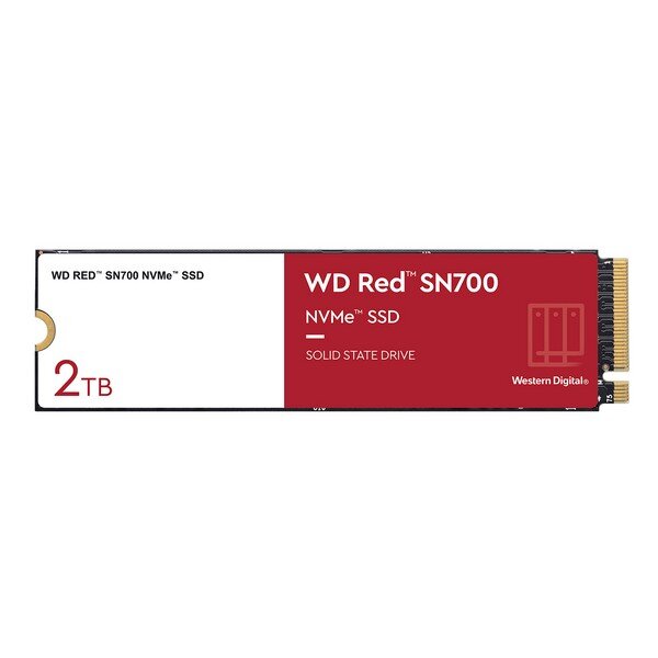 Y-WDS200T1R0C | WD SSD Red SN700 2TB NVMe M.2 PCIE Gen3 - Solid State Disk - NVMe | WDS200T1R0C | PC Komponenten