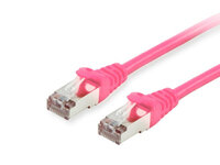 Equip 605583 - 0,25 m - Cat6 - S/FTP (S-STP) - RJ-45 - RJ-45 - Pink