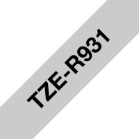 Y-TZER931 | Brother TZE-R931 - Schwarz - Silber - Brother - 1,2 cm - 4 m - Sichtverpackung | Herst. Nr. TZER931 | Farbbänder | EAN: 4977766802383 |Gratisversand | Versandkostenfrei in Österrreich