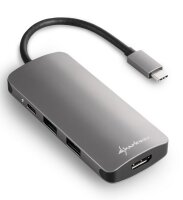 P-4044951026715 | Sharkoon USB 3.0 Type C Multiport...