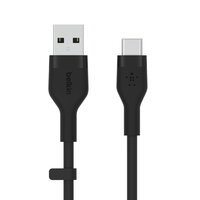 I-CAB008BT1MBK | Belkin Boost Charge USB-A to USB-C Silicon 1M Black - Digital/Daten | CAB008BT1MBK | Zubehör