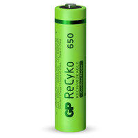 GP Battery GP AAA NiMH ReCyko+ 1.2V 650mAh 4Stk. - Micro...