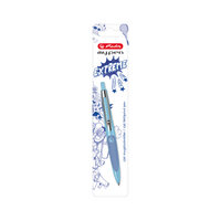 Herlitz my.pen - Blau - Blau - Clip-on retractable ballpoint pen - Beidhändig - 1 Stück(e) - Sichtverpackung