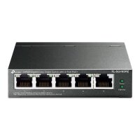 TP-LINK TL-SG105PE - Unmanaged - L2 - Gigabit Ethernet (10/100/1000) - Power over Ethernet (PoE)