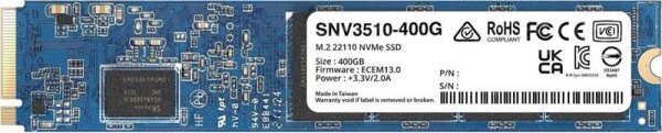 N-SNV3510-400G | Synology SNV3510 - 400 GB - M.2 - 3000 MB/s | SNV3510-400G | PC Komponenten