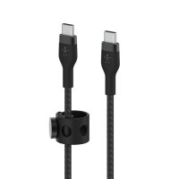 Belkin Flex USB-C/USB-C bis 60W 2m, schwarz         CAB011bt2MBK
