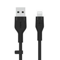 I-CAA008BT2MBK | Belkin Boost Charge USB-A to LTG Silicon 2M Black - Digital/Daten | CAA008BT2MBK | Zubehör