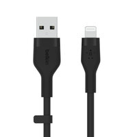 I-CAA008BT1MBK | Belkin Boost Charge USB-A to LTG Silicon 1M Black - Digital/Daten | CAA008BT1MBK | Zubehör