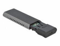 X-42638 | Delock 42638 - SSD-Gehäuse - M.2 - PCI Express - 10 Gbit/s - USB Anschluss - Schwarz - Grau | Herst. Nr. 42638 | Zubehör Festplatten | EAN: 4043619426386 |Gratisversand | Versandkostenfrei in Österrreich