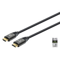 Manhattan 355940 HDMI-Kabel 2 m HDMI Typ A Standard Schwarz - Kabel - Digital/Display/Video