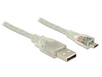X-83897 | Delock 0.5m - USB2.0-A/USB2.0 Micro-B - 0,5 m -...
