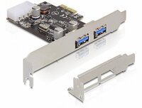 X-89243 | Delock PCI Express card > 2x USB 3.0 - USB-Adapter - PCI Express x1 | 89243 | PC Komponenten