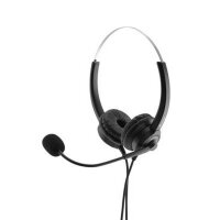 Y-MROS304 | MEDIARANGE MROS304 - Kopfhörer - Kopfband - Büro/Callcenter - Schwarz - Silber - Binaural - Abspielen/Pause - Lautstärke + - Lautsärke - | MROS304 | Audio, Video & Hifi