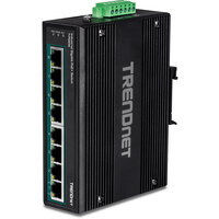 TRENDnet TI-PG80B - Gigabit Ethernet (10/100/1000) - Vollduplex - Power over Ethernet (PoE) - Wandmontage