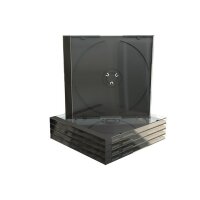 Y-BOX31 | MEDIARANGE BOX31 - Schmuckschatulle - 1 Disks - Schwarz - Transparent - Kunststoff - 120 mm - 140 mm | BOX31 | Verbrauchsmaterial