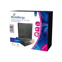 Y-BOX31 | MEDIARANGE BOX31 - Schmuckschatulle - 1 Disks - Schwarz - Transparent - Kunststoff - 120 mm - 140 mm | Herst. Nr. BOX31 | Zubehör CD-/DVD-Rohlinge | EAN: 4260057122186 |Gratisversand | Versandkostenfrei in Österrreich