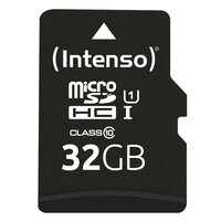 I-3424480 | Intenso 3424480 - 32 GB - MicroSD - Klasse 10 - UHS-I - Class 1 (U1) - Temperaturbeständig - Schockresistent - Wasserdicht - Röntgensicher | 3424480 | Verbrauchsmaterial