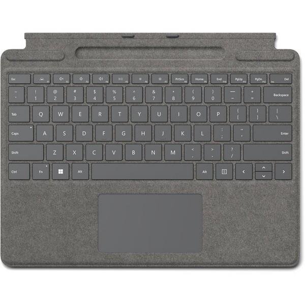 Y-8XB-00065 | Microsoft Signature - QWERTZ - Deutsch - Touchpad - Microsoft - Surface Pro 8 - Surface Pro X - Surface Slim Pen 2 - Platin | 8XB-00065 | Zubehör