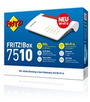 A-20002983 | AVM Fritz!Box 7510 - Router - WLAN | 20002983 | Netzwerktechnik