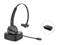 P-POLONA03BD | Conceptronic Headset Wireless Bluetooth mit Ladestation sw | POLONA03BD | Audio, Video & Hifi