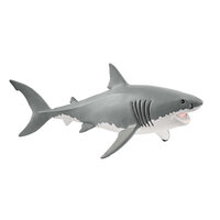 Schleich Wild Life Weißer Hai - 3 Jahr(e) - Junge/Mädchen - Mehrfarben - Kunststoff - 1 Stück(e)