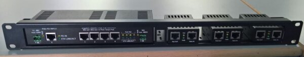 L-ALL048601 | ALLNET Switch Zubehör unmanaged 4 Port Gigabit LT-PoE 90W 19 1HE Patch Panel - Switch - 1 Gbps | ALL048601 | Netzwerktechnik