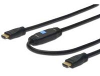 DIGITUS HDMI High Speed Anschlusskabel mit Ethernet und Signalverstärker