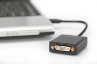 GRATISVERSAND | P-DA-70842 | DIGITUS USB 3.0 auf DVI Adapter | HAN: DA-70842 | Kabel / Adapter | EAN: 4016032390701