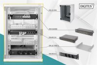 ADN-10-SET-2N | DIGITUS Netzwerk-Set 254 mm (10) - 9HE, 312 x 100 mm (B x T) | DN-10-SET-2 | Server & Storage