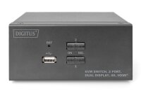 ADS-12860N | DIGITUS KVM-Switch, 2-Port, Dual-Display, 4K, HDMI® | DS-12860 | Server & Storage | GRATISVERSAND :-) Versandkostenfrei bestellen in Österreich