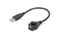 ADN-93402N | DIGITUS USB 2.0 Keystone Modul mit 16 cm Kabel (Buchse/Stecker) | DN-93402 | Netzwerktechnik | GRATISVERSAND :-) Versandkostenfrei bestellen in Österreich