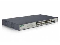 ADN-95343N | DIGITUS 24-Port Fast Ethernet PoE Switch, 19 Zoll, Unmanaged, 2 Uplinks | DN-95343 | Netzwerktechnik | GRATISVERSAND :-) Versandkostenfrei bestellen in Österreich