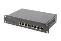 ADN-80117N | DIGITUS 8-Port Gigabit Switch, 10 Zoll, Managed | DN-80117 | Netzwerktechnik